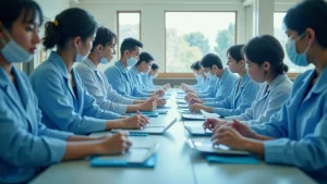 The image shows a document with text and a pen, illustrating JSC Result Rescrutiny Explained Simply.